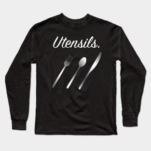 Utensils Long Sleeve T-Shirt